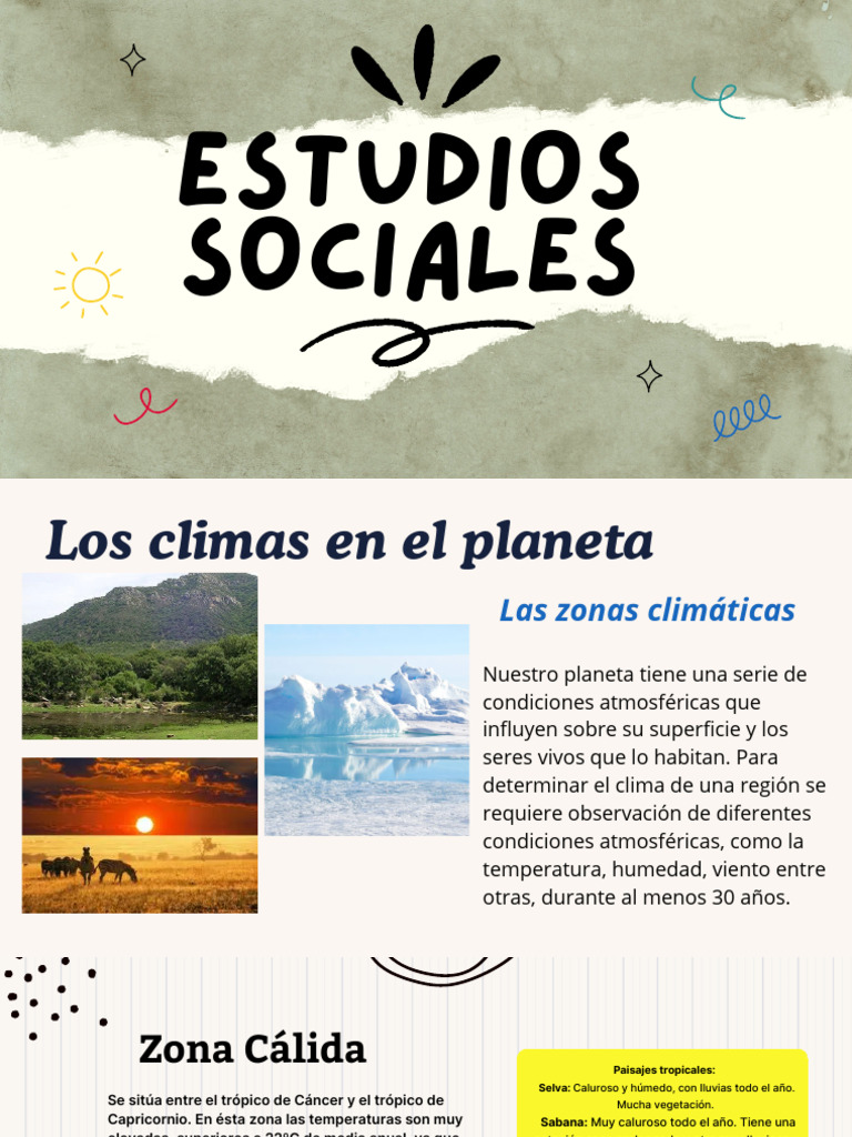 Zonas Climáticas y Biomas del Planeta | PDF | Clima | Zona tropical