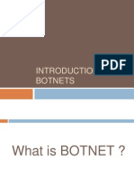 Introduction To Botnets