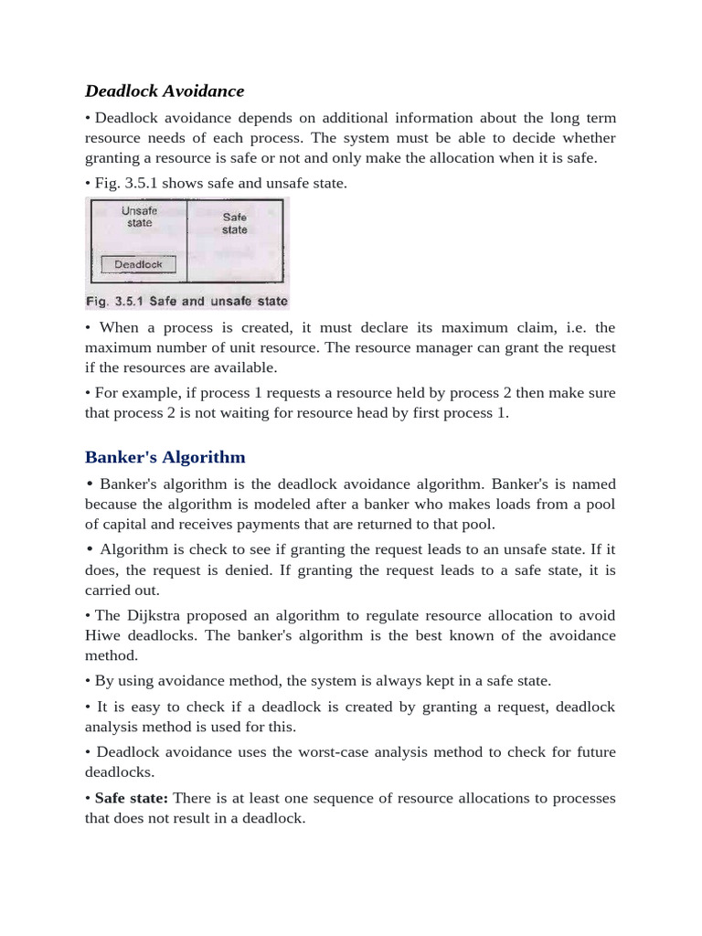 Deadlock Avoidance with Banker's Algorithm | PDF | Computer Programming ...