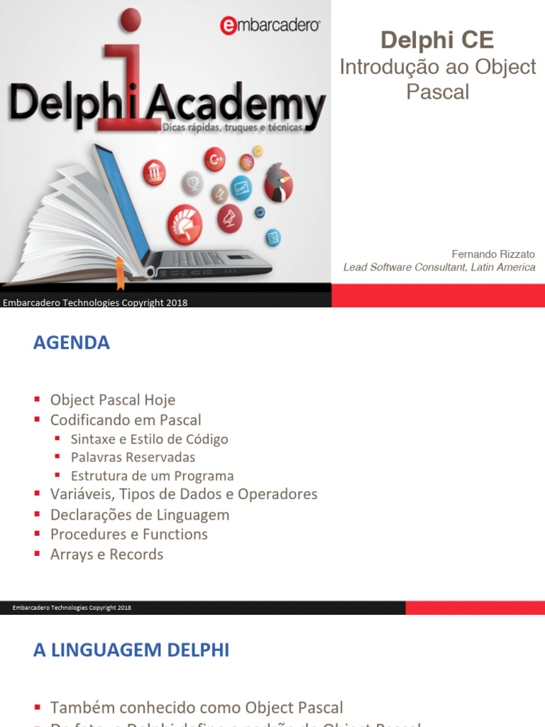 51 DelphiCE OP BRFFF | PDF | Linguagem de programação | Programação ...