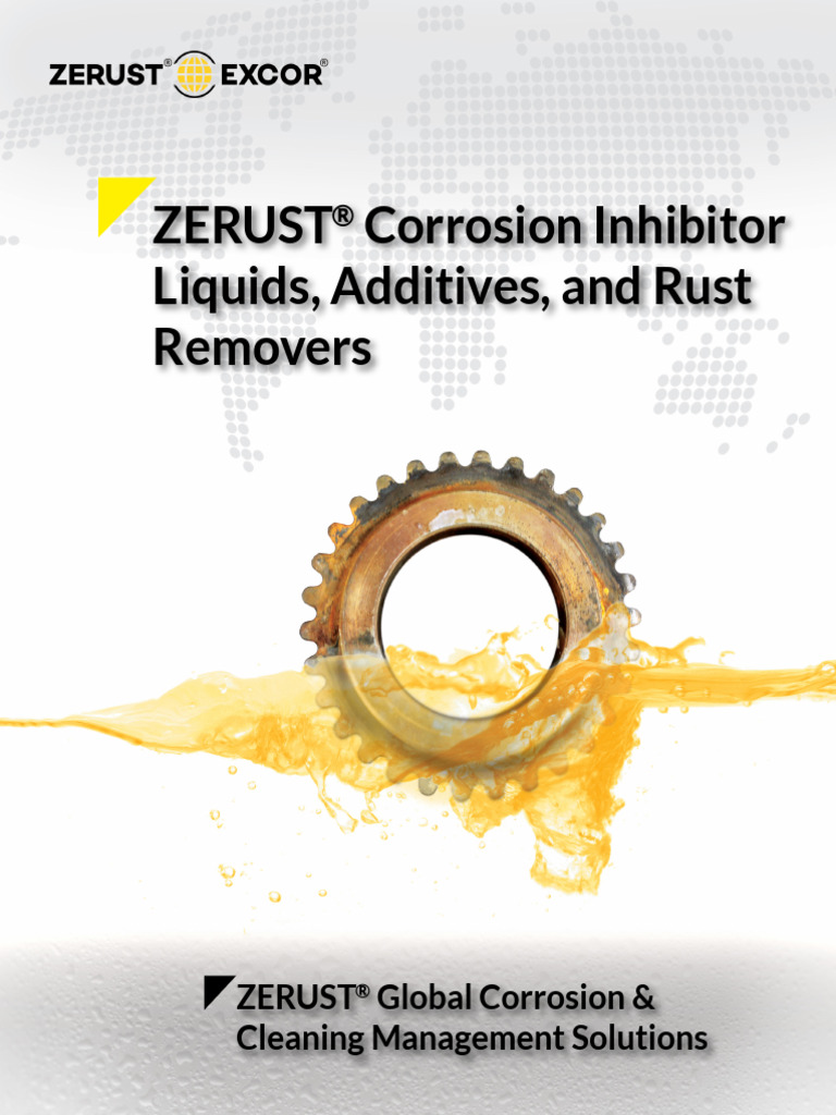 Zerust RP RR Additives Revh5 | PDF | Corrosion | Rust