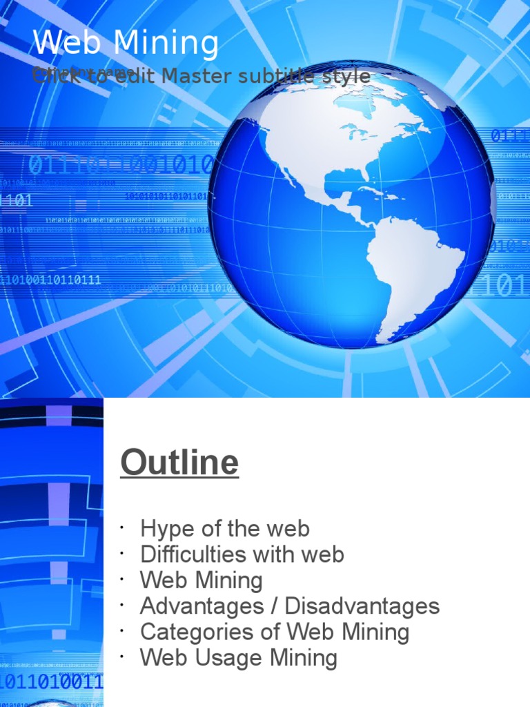 Web Mining: Techniques and Challenges | PDF | Cluster Analysis | World ...