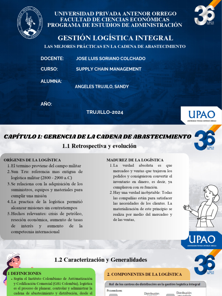 Mejores Prácticas en Gestión Logística | PDF | Logística | Cadena de ...