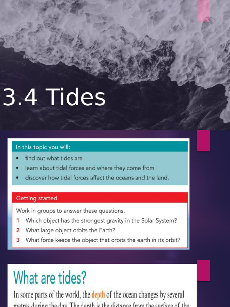 3.4 Tides | PDF