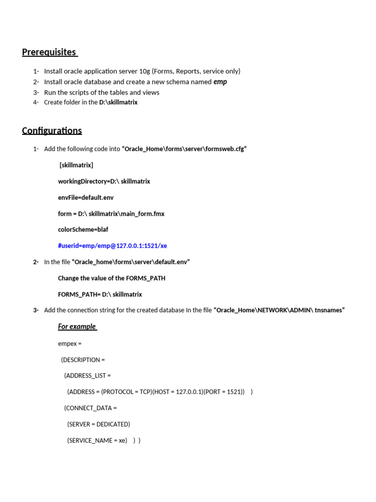 Oracle Application Server Setup Guide | PDF