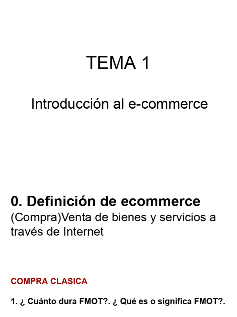 Claves del e-commerce y su evolución | PDF | Comercio electrónico | Youtube