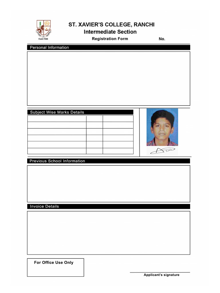 Registration Form | PDF