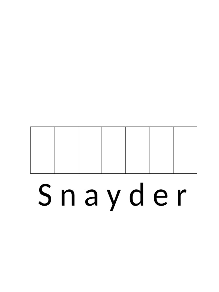 Snayder | PDF