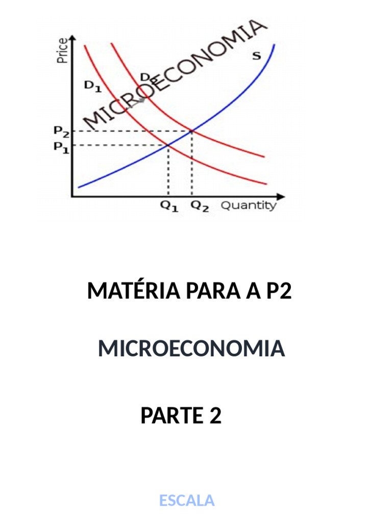 Escala de Procura e Oferta na Microeconomia | PDF | Demanda ...
