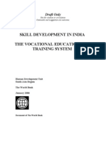 Skills Development in India the Vocational Education and Training System