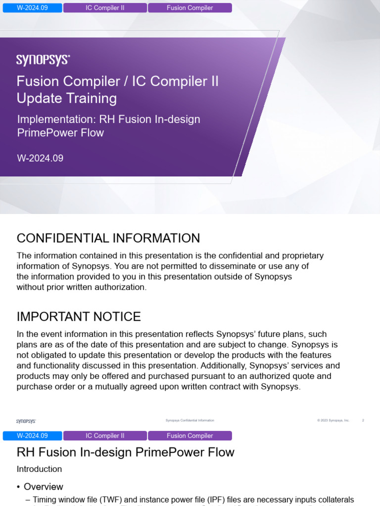 RH Fusion In-design PrimePower Flow Guide | PDF | Software Development ...