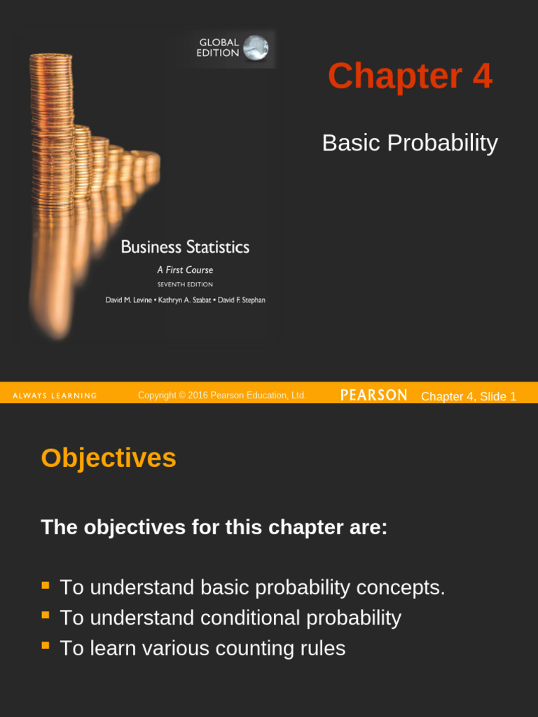 Basic Probability Concepts Explained | PDF | Probability | Statistics