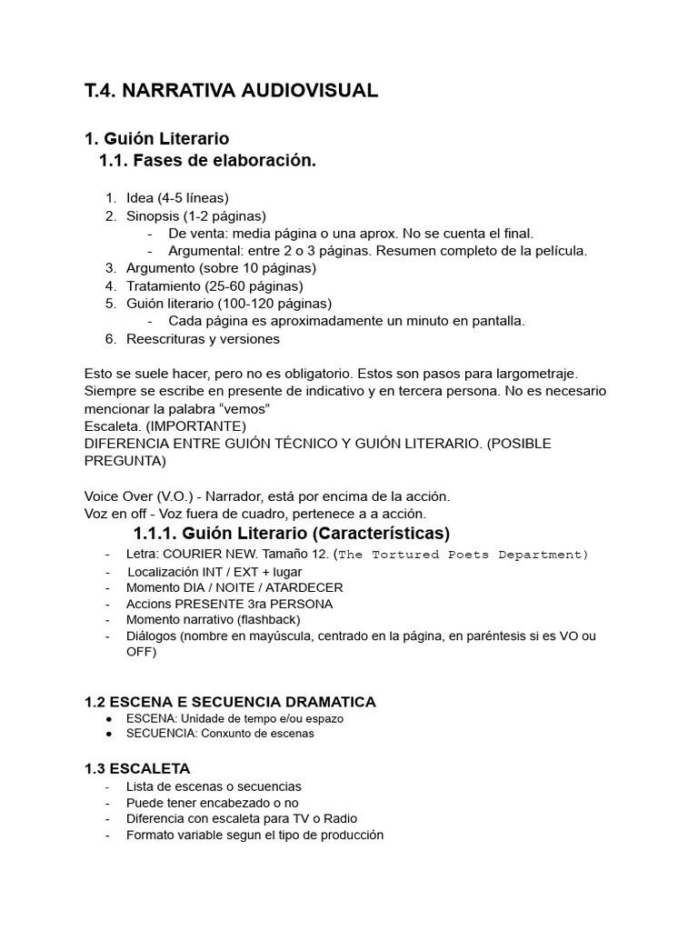 Apuntes Cau2 (ALL) | PDF | Guión