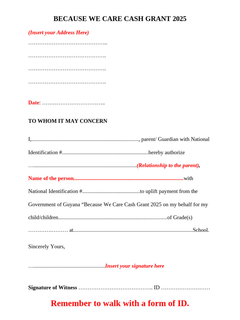 Authorisation Form | PDF