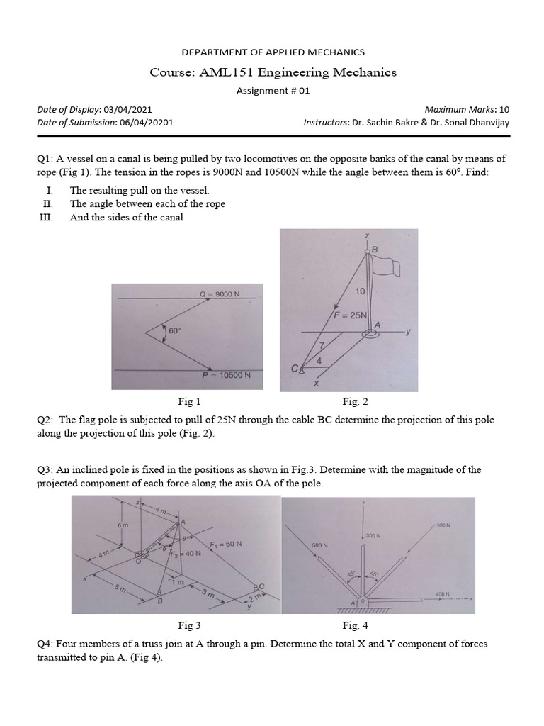 Assignment # 01 | PDF