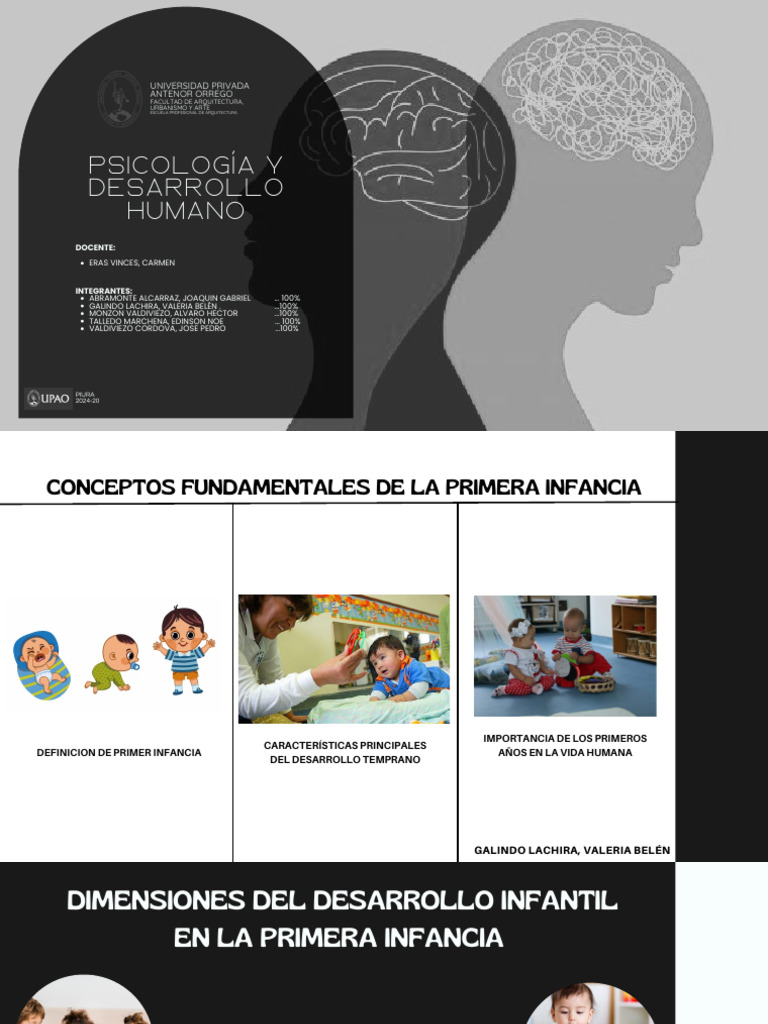 Desarrollo Integral en la Primera Infancia | PDF | Desarrollo infantil ...