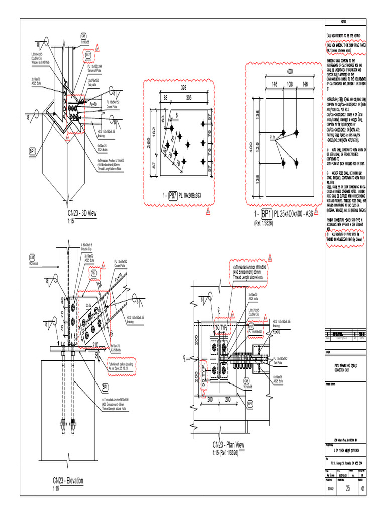 W250x58 Structural Component Details | PDF | Metalworking