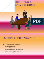 Efficient Meeting PPT