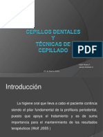 Cepillos Dentales y Técnicas de Cepillado