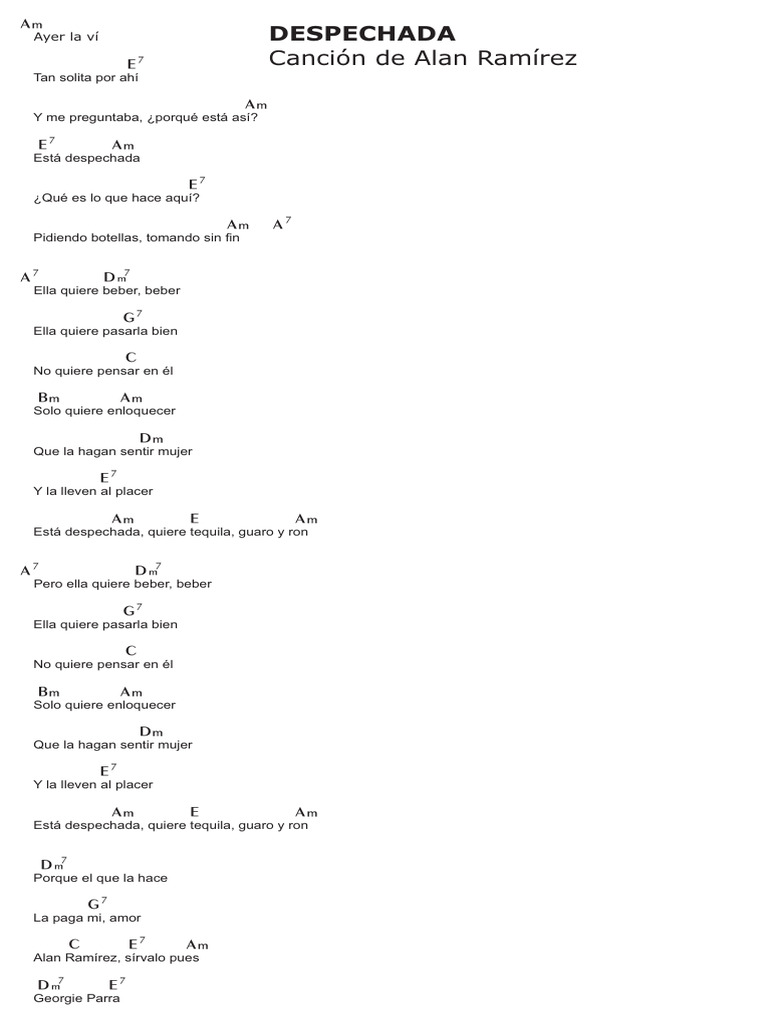 DESPECHADA | PDF