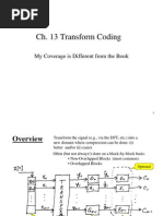 CH - 13 - 1 Transform Coding - Intro & Bit Allocation Optimization