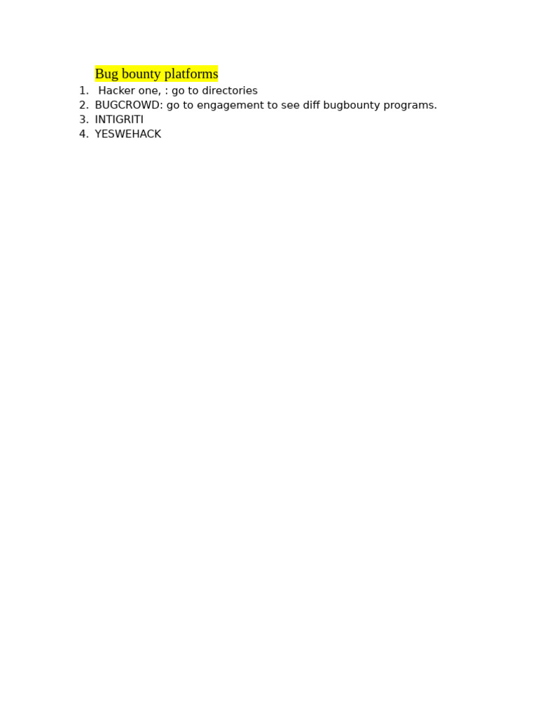 Bug Bounty | PDF