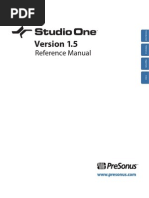 Studio One Reference Manual