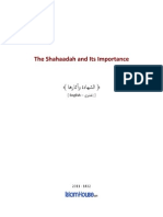 En The Shahaadah and Its Importance