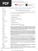 Contrato de Trabalho e Natureza Juridica