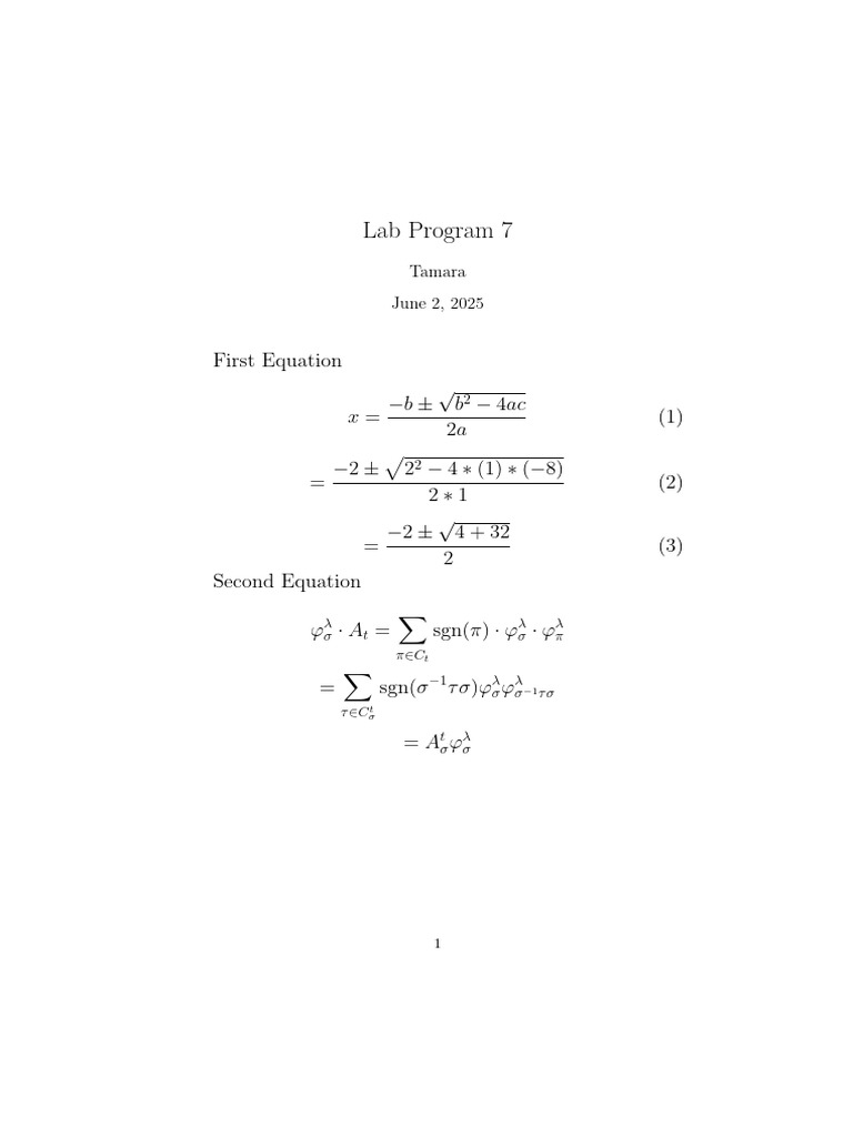 Lab 7 | PDF