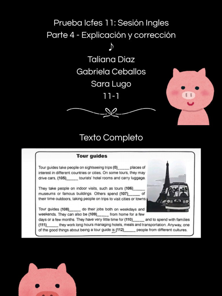 Prueba Icfes 11 Sesión Ingles | PDF