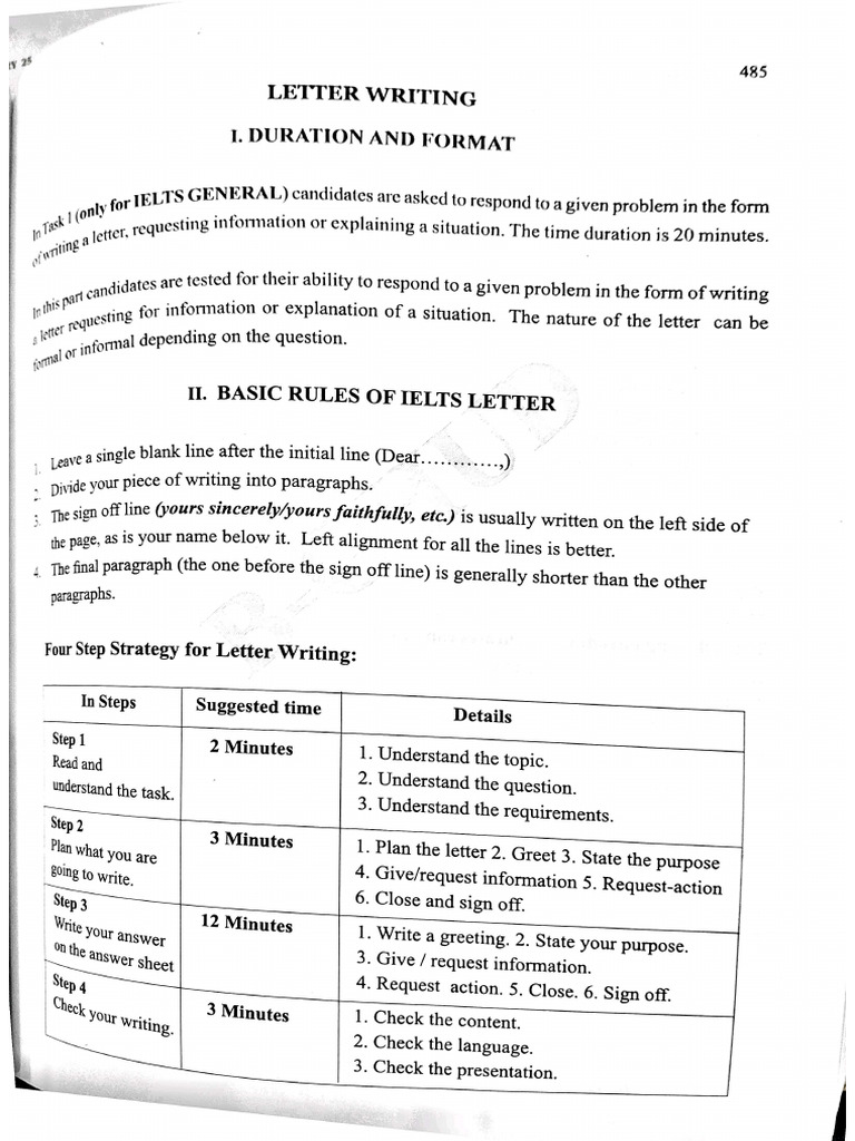 GT Writing Task 1 | PDF