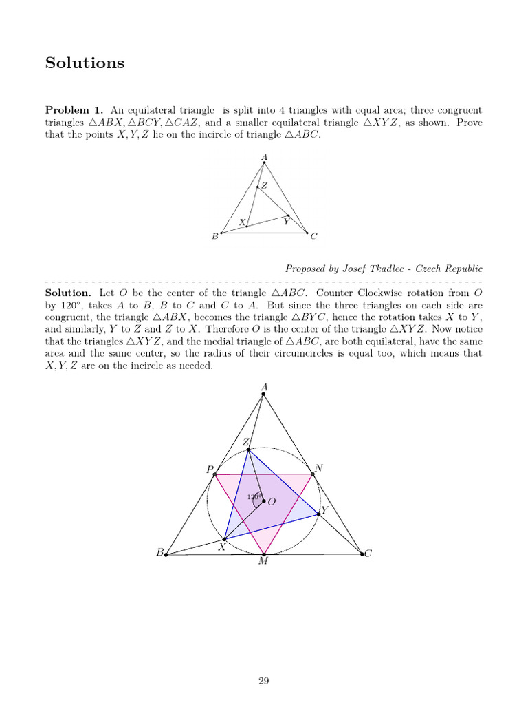 Geometric Proofs in Triangles and Cyclic Quadrilaterals | PDF ...