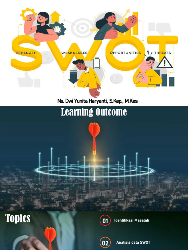 Analisis SWOT untuk Program Kerja | PDF