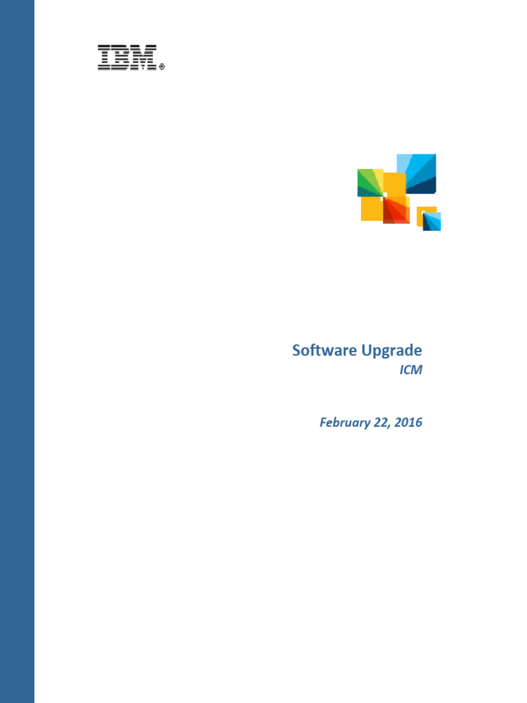ICM Software Upgrade Guide 2016 | PDF | Internet Explorer | Microsoft ...