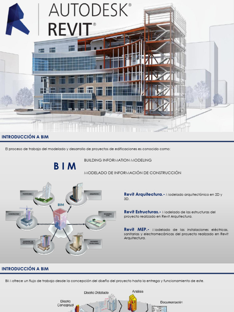 Introducción al Modelado BIM en Revit | PDF | Autodesk Revit | Diseño