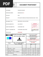 Document Frontsheet: Project: 3930 - 9 - Olefin Complex Ethane Cracking Plant