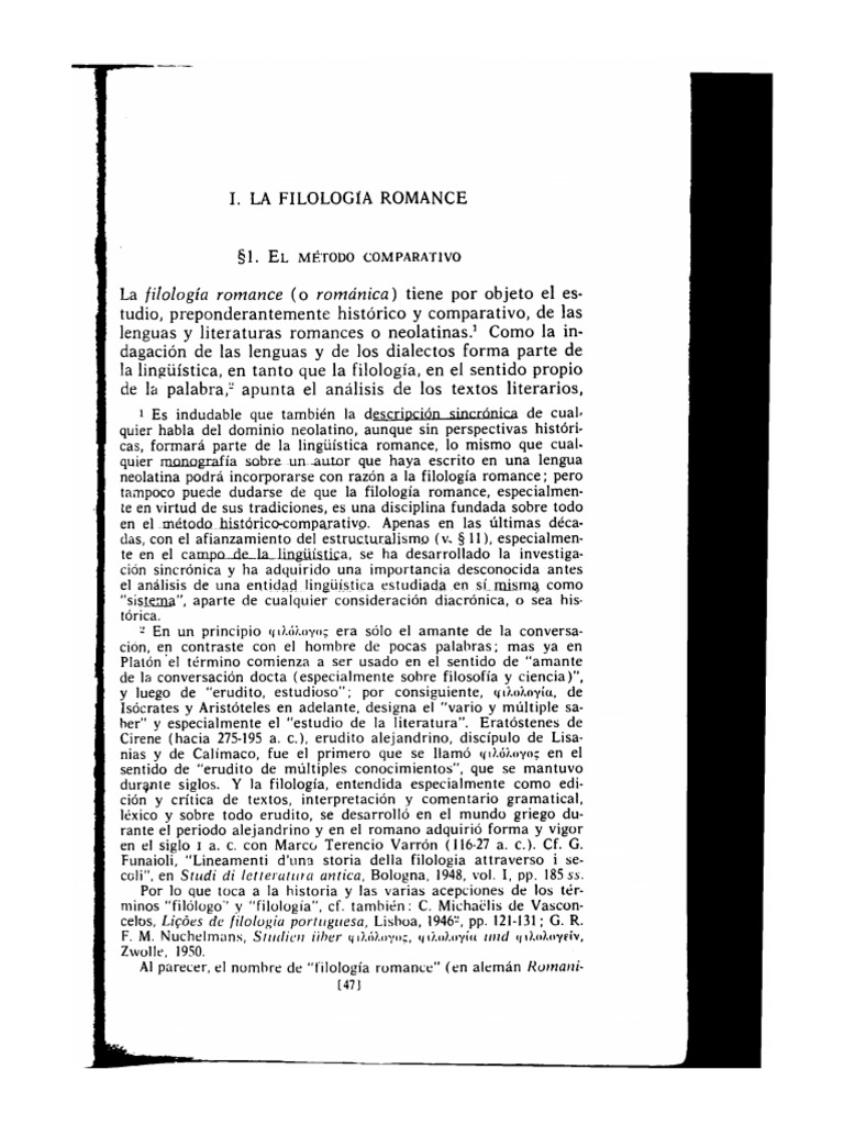 Introducción a la Filología Romance | PDF | Filología | Artes del ...