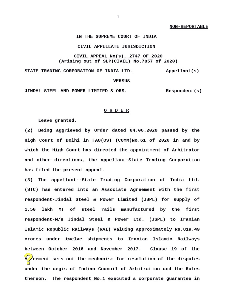 Appointment of Arbitrator | PDF | Arbitration | Arbitral Tribunal