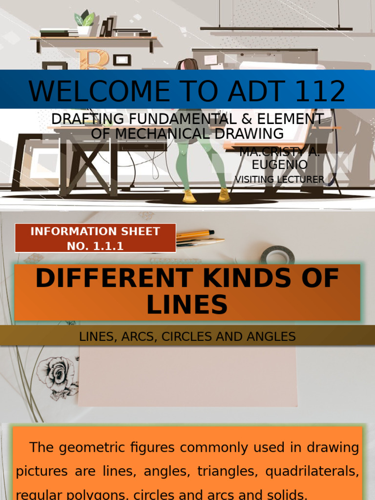 Understanding Lines and Angles in Drawing | PDF | Line (Geometry ...