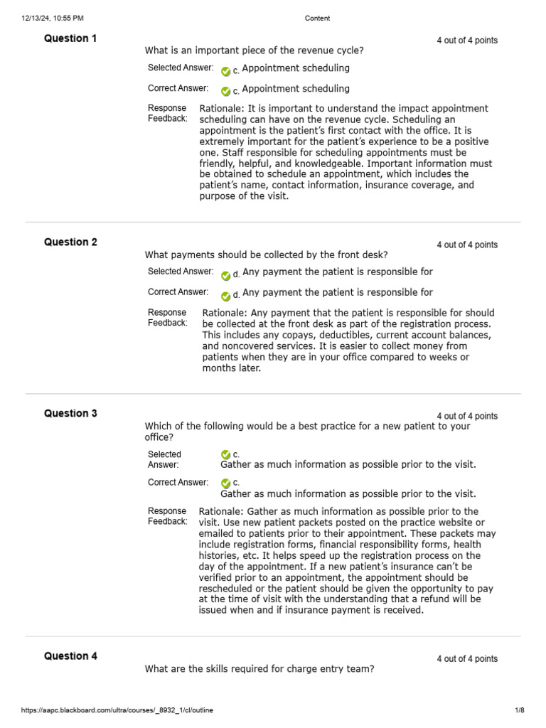 Revenue Cycle Management Essentials | PDF | Health Care | Social Programs