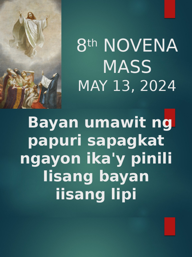 Novena Liturgical Songs For San Isidro Labrador Feast Pdf