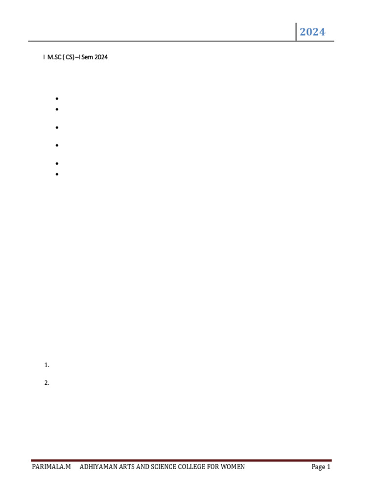 Ada Notes PDF | PDF | Computer Programming | Algorithms And Data Structures
