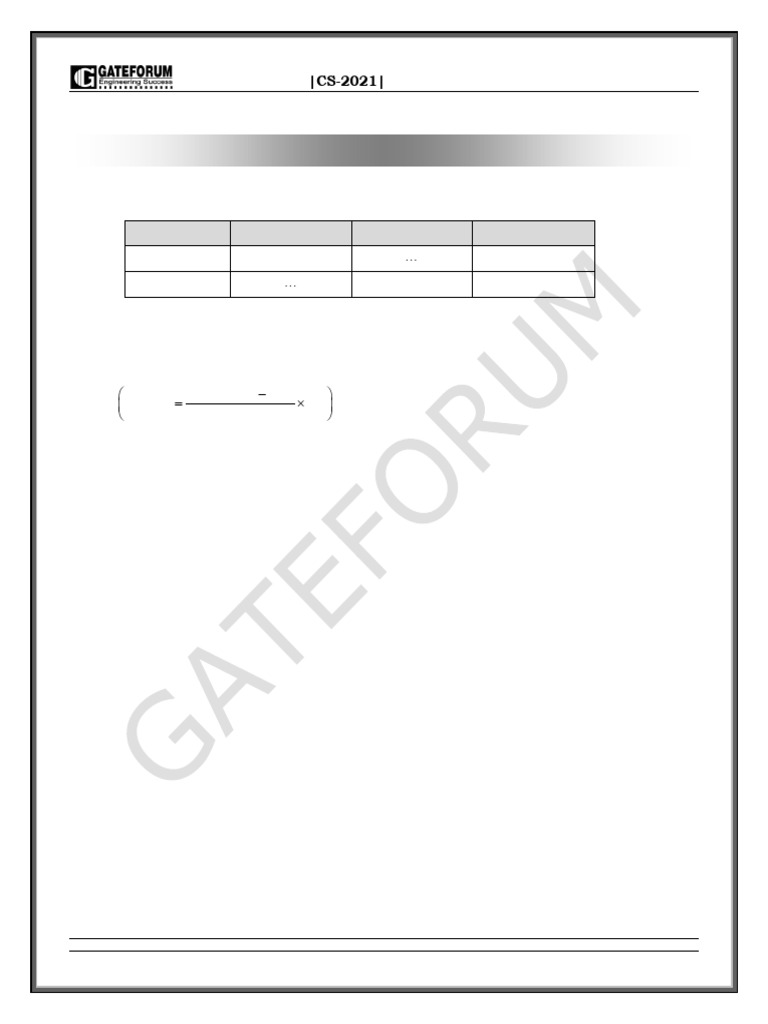 CS Gate 2021 Paper I Formatted | PDF | Internet Protocols