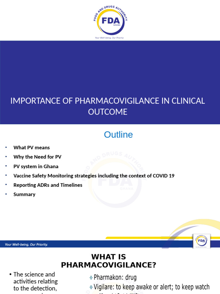 Pharmacovigilance in Clinical Outcomes | PDF | Pharmacovigilance ...