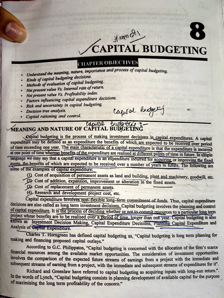Capital Budgeting 1 | PDF | Economies | Financial Economics