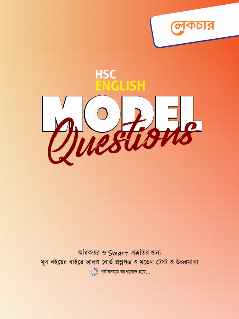 HSC English Model Questions: Second Paper | PDF | Verb | Multilingualism