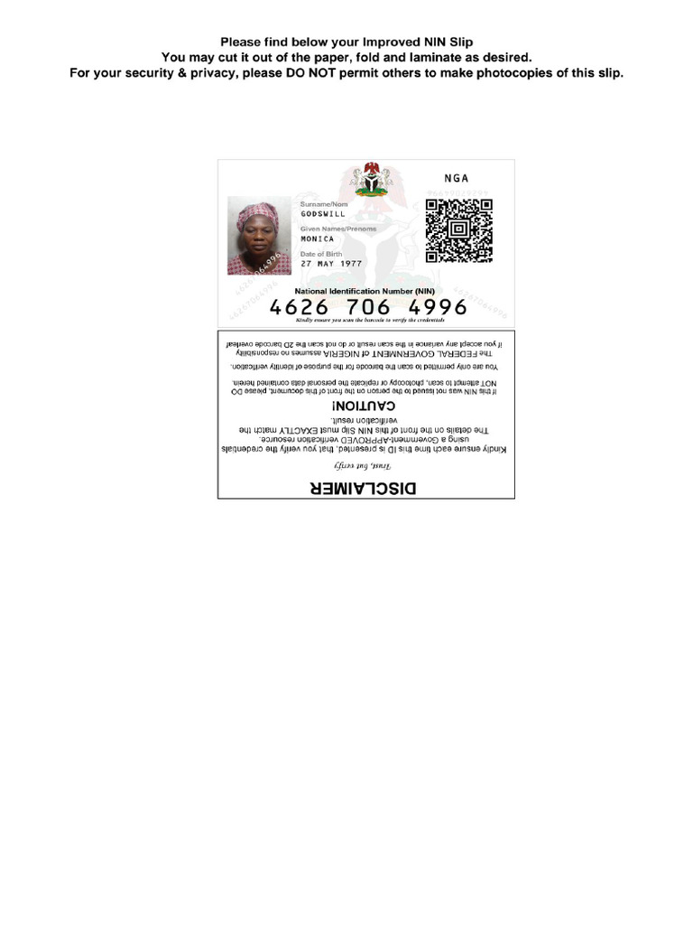 Improved Nin Slip | PDF