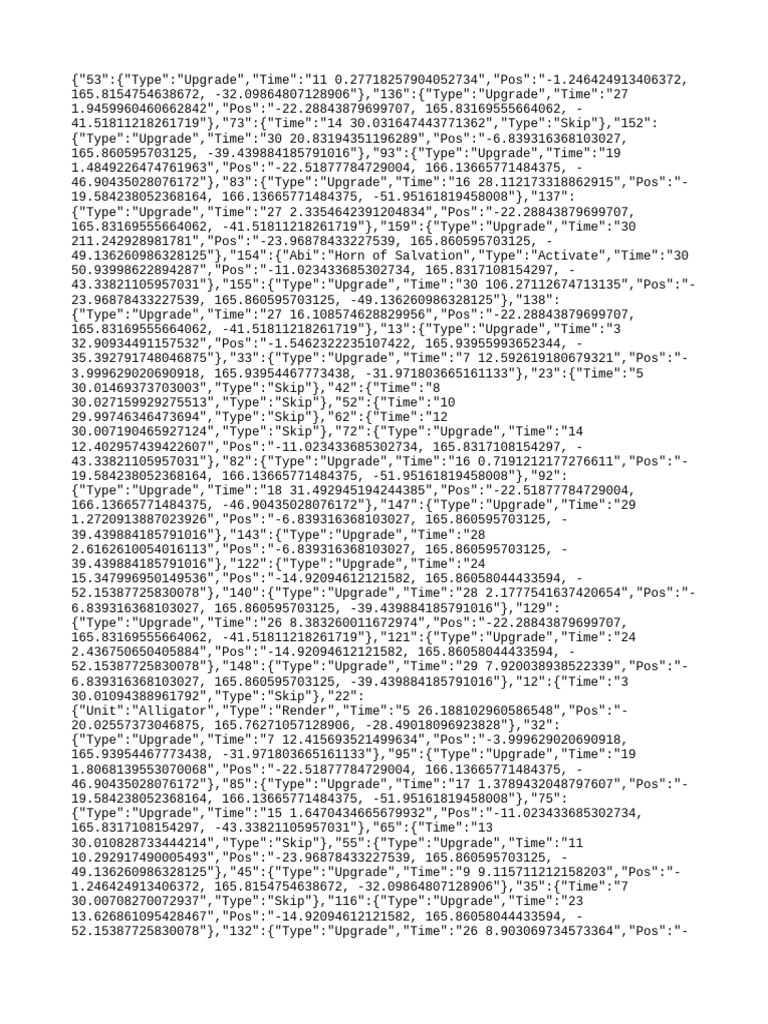 Upgrade and Render Data Log | PDF