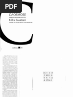 GUATARRI Caosmose Um Novo Paradigma Estetico